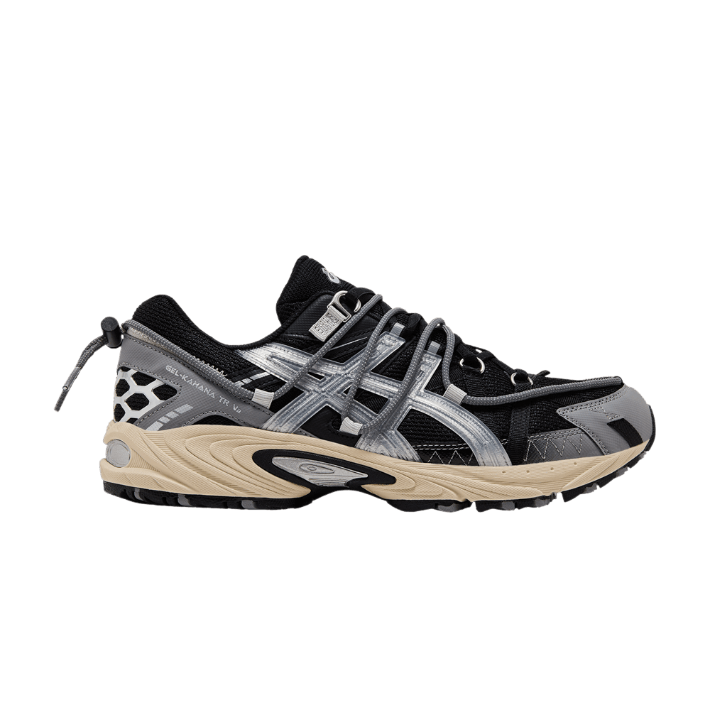ASICS Gel Kahana TR V2 Black Silver - Im Your Wardrobe