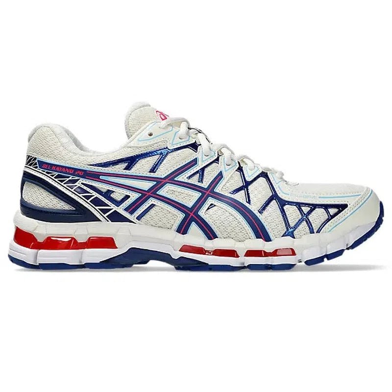 ASICS Gel - Kayano 20 Cream Blue Red - Im Your Wardrobe