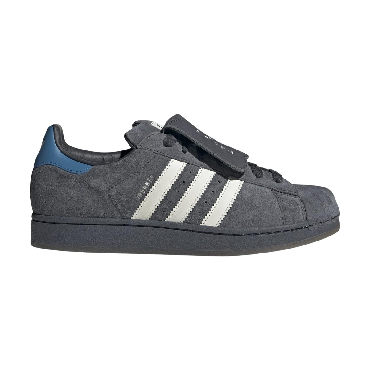 atmos x Pointless Journey x adidas Superstar 2 Solid Grey front