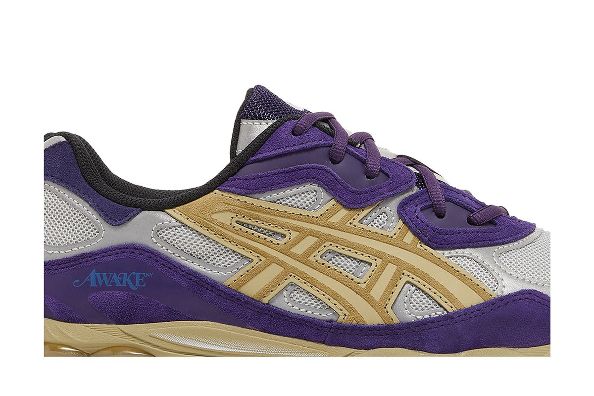 Awake NY x ASICS Gel NYC Purple Gold - Im Your Wardrobe