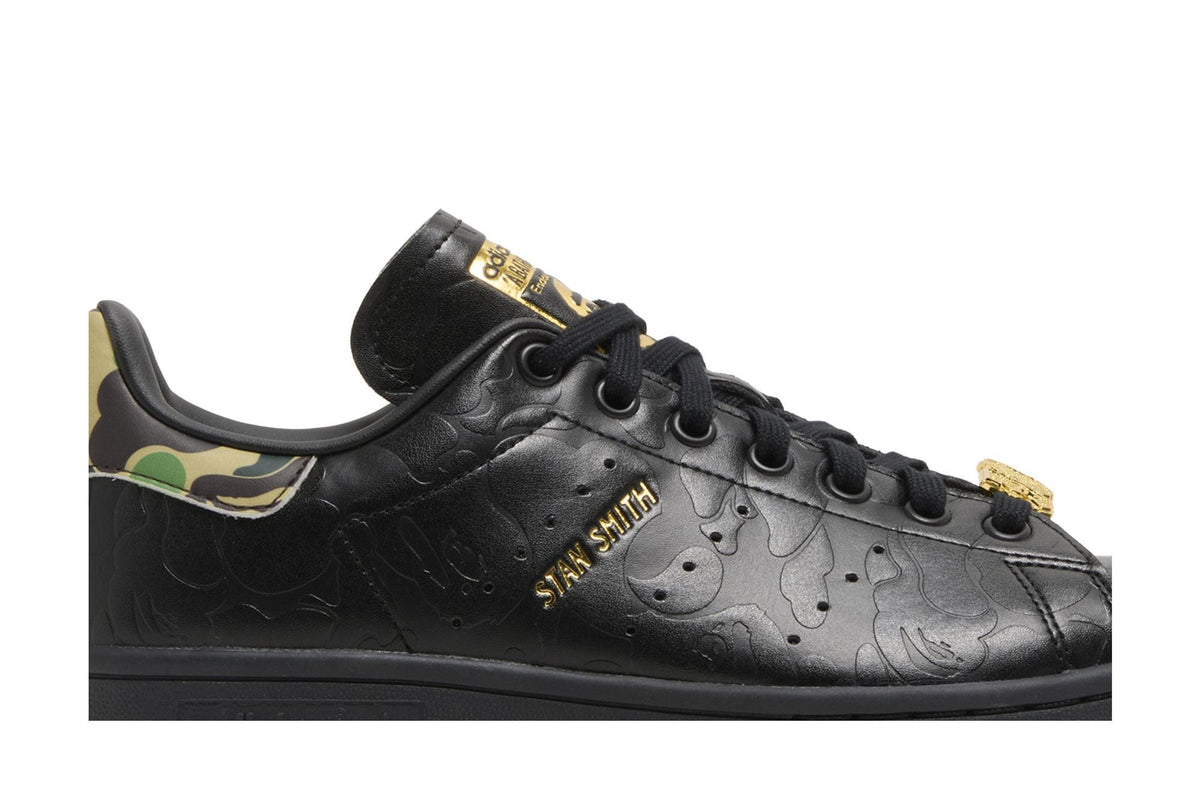 BAPE x adidas Stan Smith 30th Anniversary - Black - Im Your Wardrobe