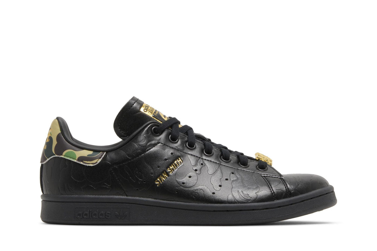 BAPE x adidas Stan Smith 30th Anniversary - Black - Im Your Wardrobe