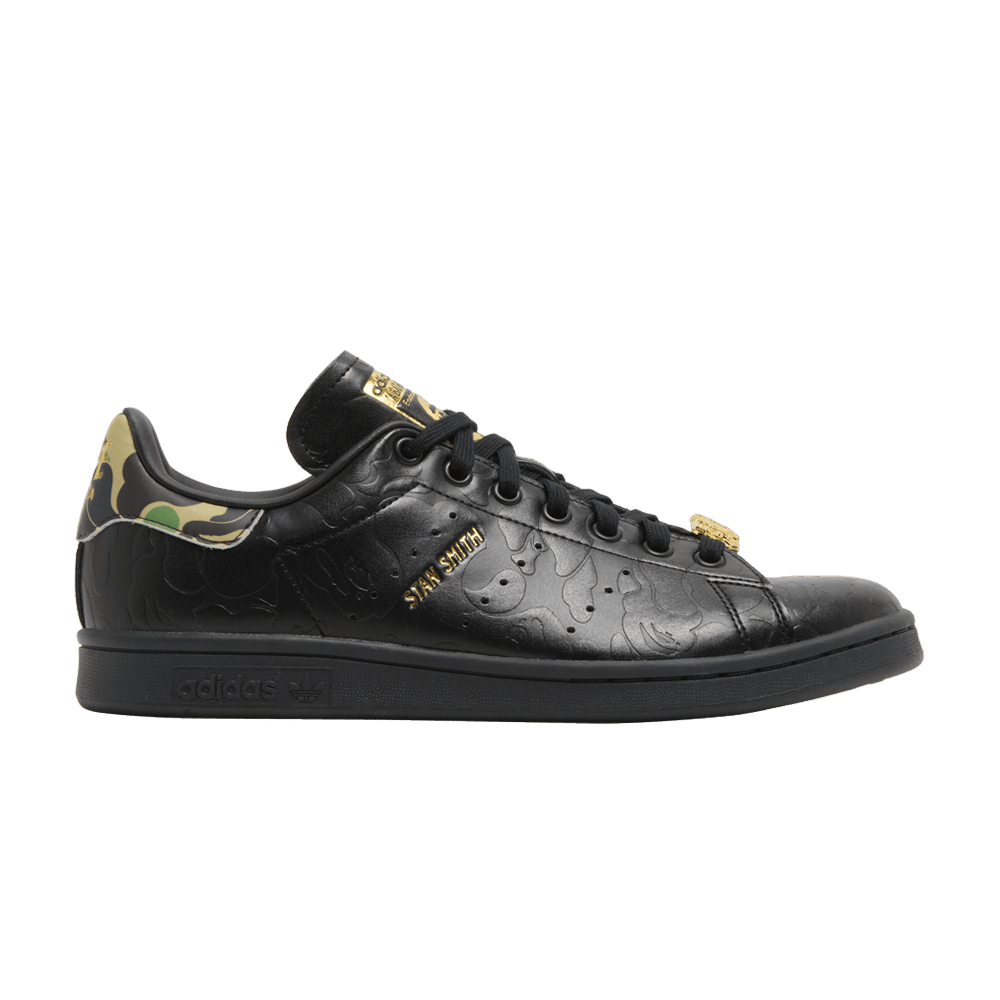 BAPE x adidas Stan Smith 30th Anniversary - Black - Im Your Wardrobe