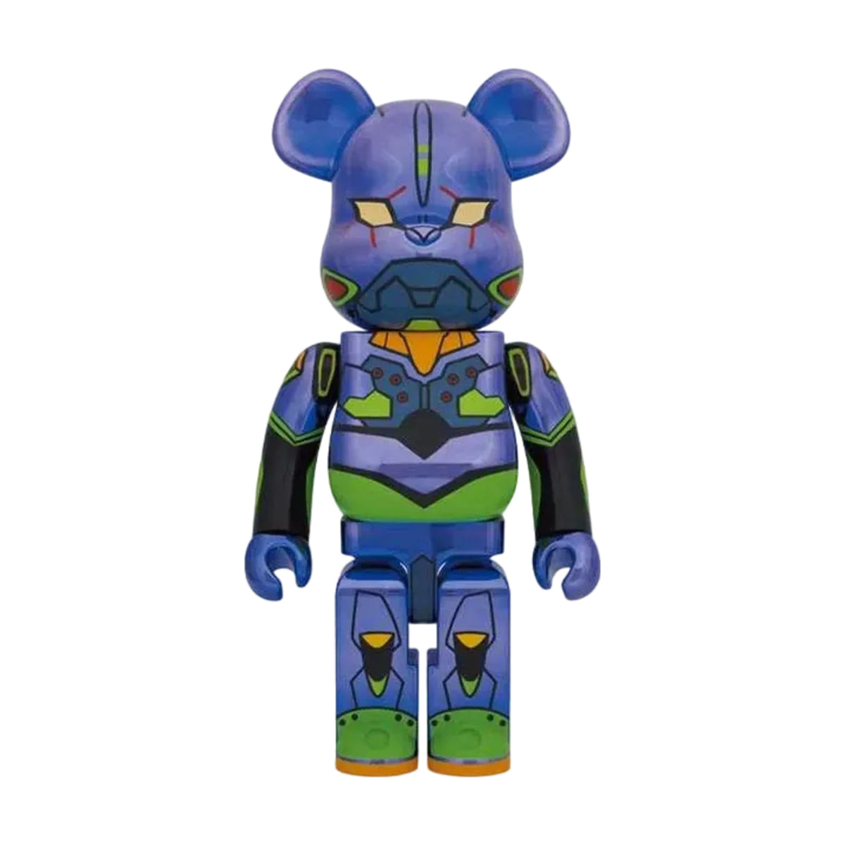 BE@RBRICK Evangelion Unit-01 Chrome 1000% front