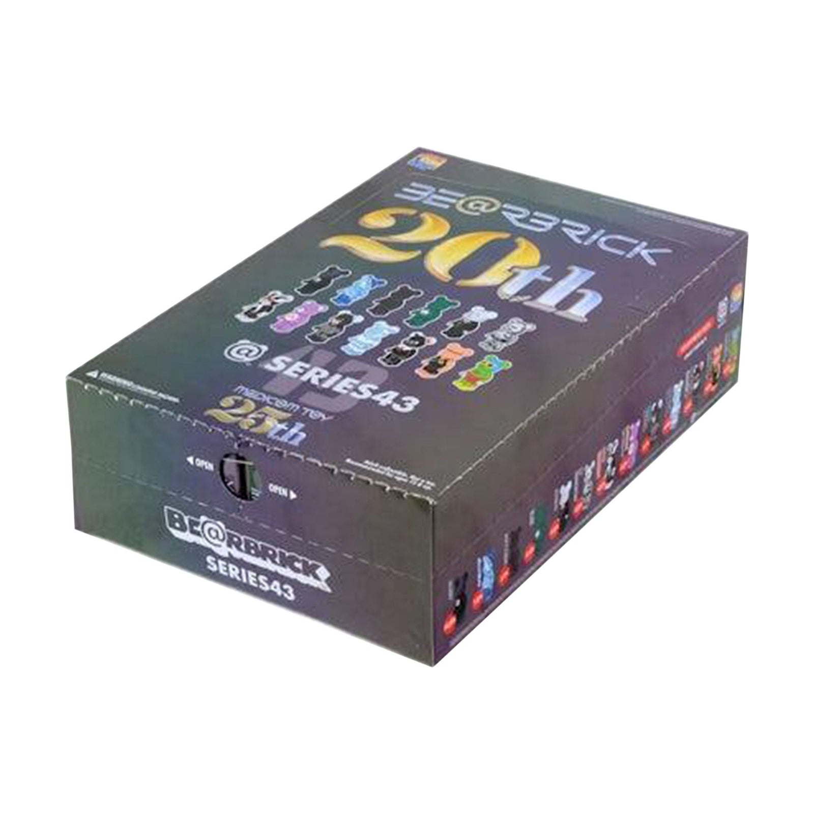 BE@RBRICK Series 43 100% Sealed Case (24 Blind Boxes) front