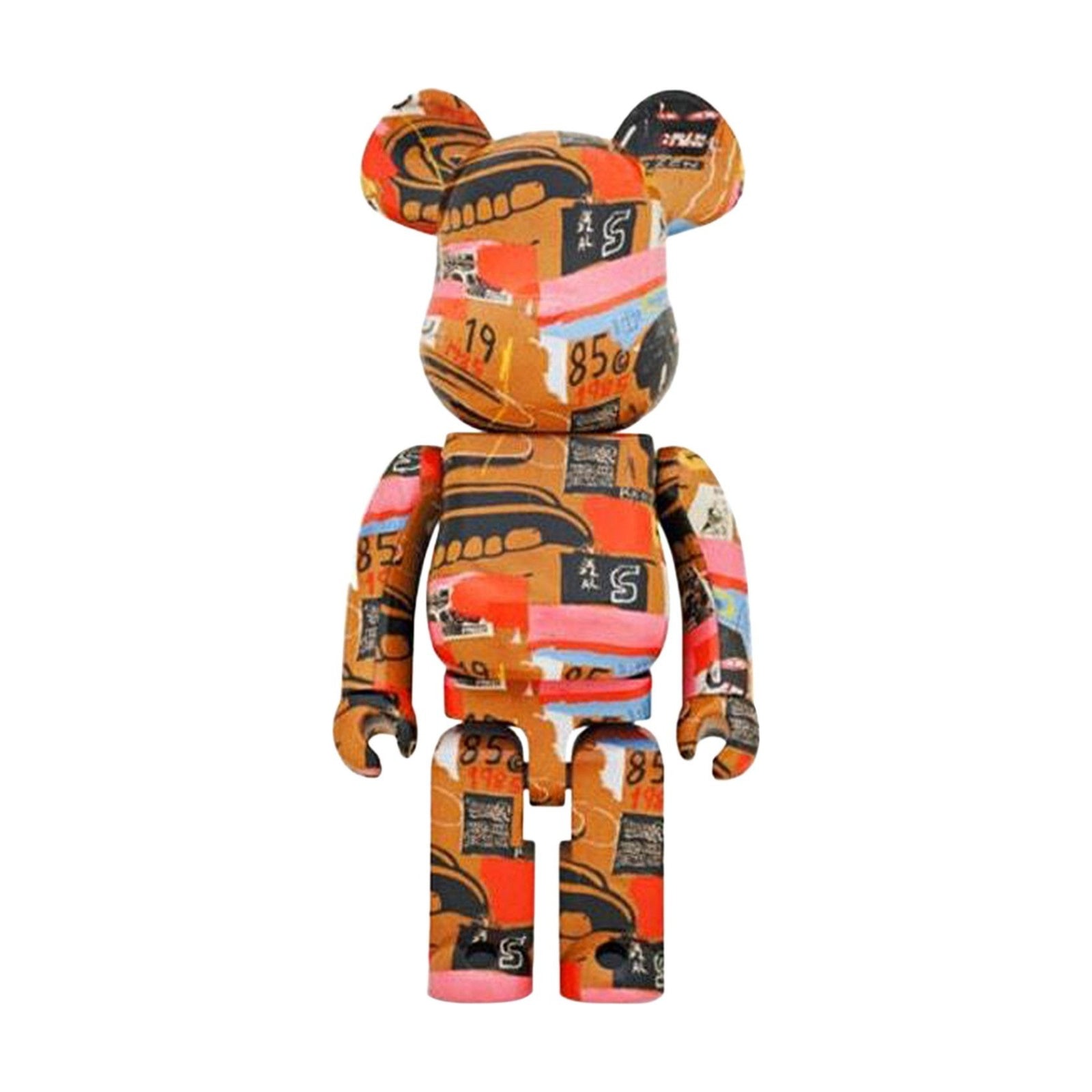 BE@RBRICK Andy Warhol x Jean-Michel Basquiat #2 1000% front