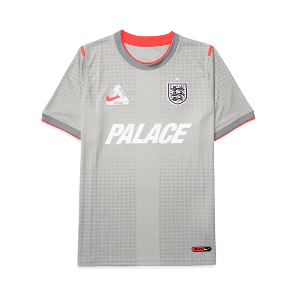 Nike x Palace World Cup Academy Pro Football Top England Pewter Grey Bright Crimson