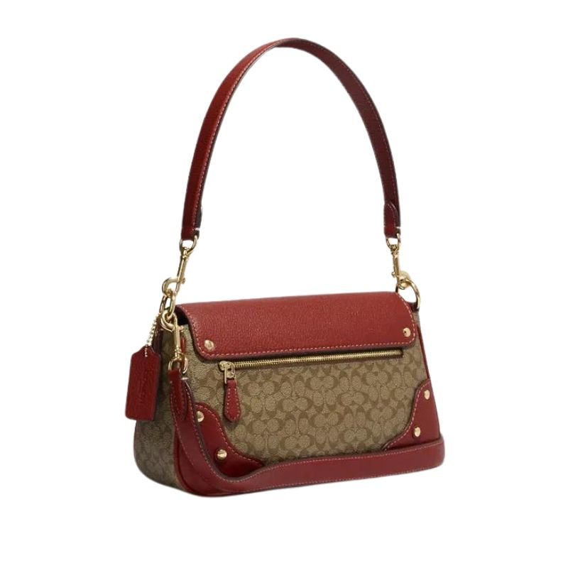 Coach Millie Two Way Shoulder Bag In Signature Canvas - Im Your Wardrobe