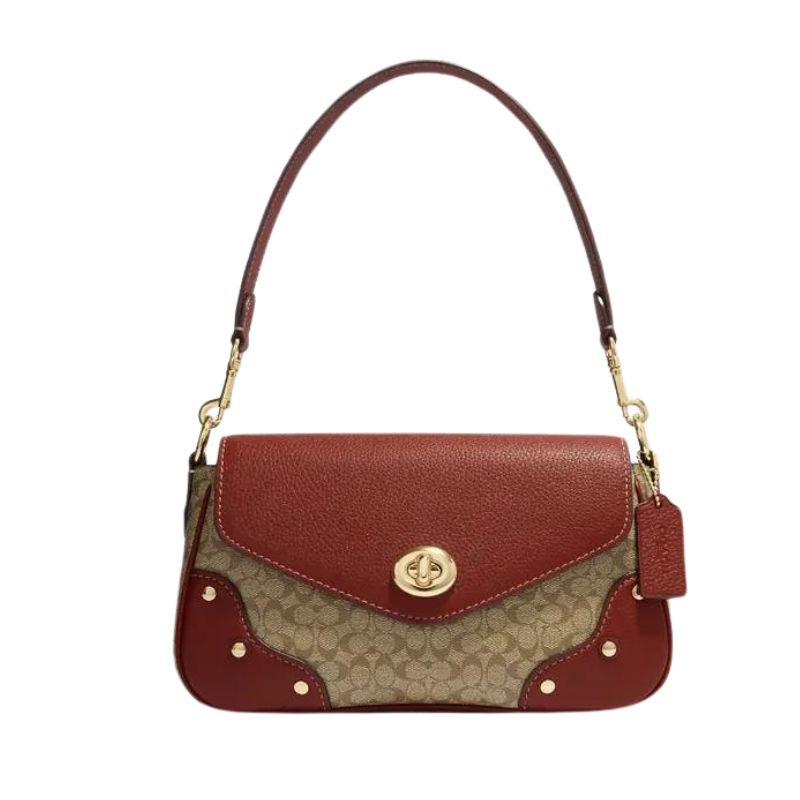 Coach Millie Two Way Shoulder Bag In Signature Canvas - Im Your Wardrobe