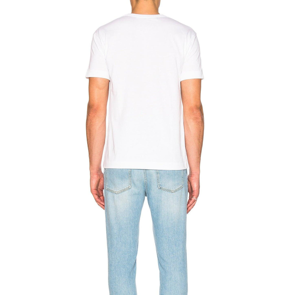 Comme des Garcons PLAY Large Heart Tee White - Im Your Wardrobe