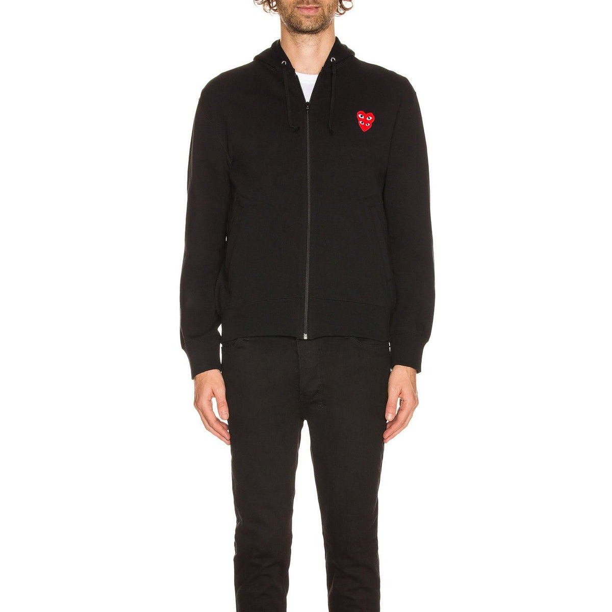 Comme des Garcons PLAY Sweatshirt Black - Im Your Wardrobe