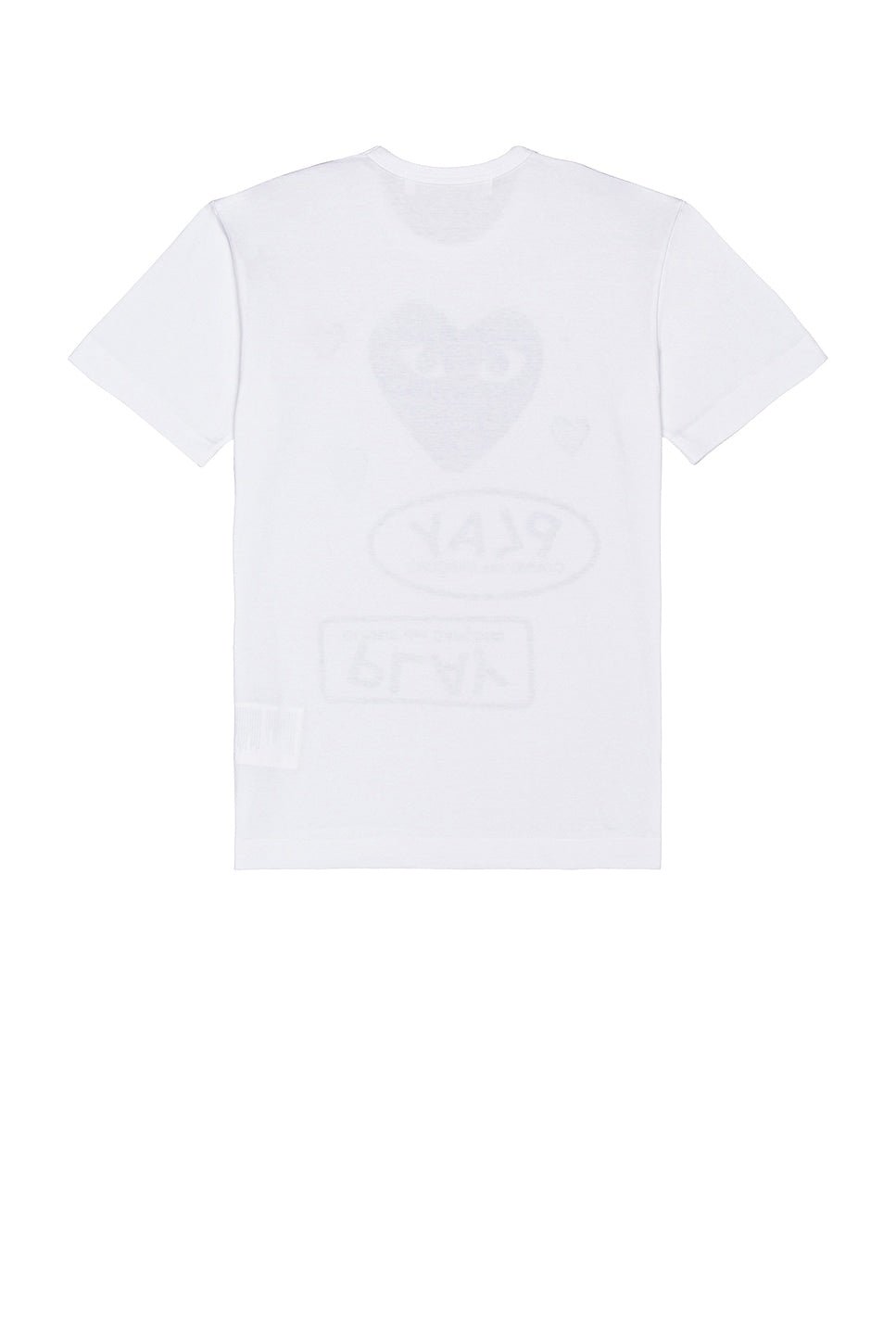 Comme des Garcons PLAY Tee Shirt White