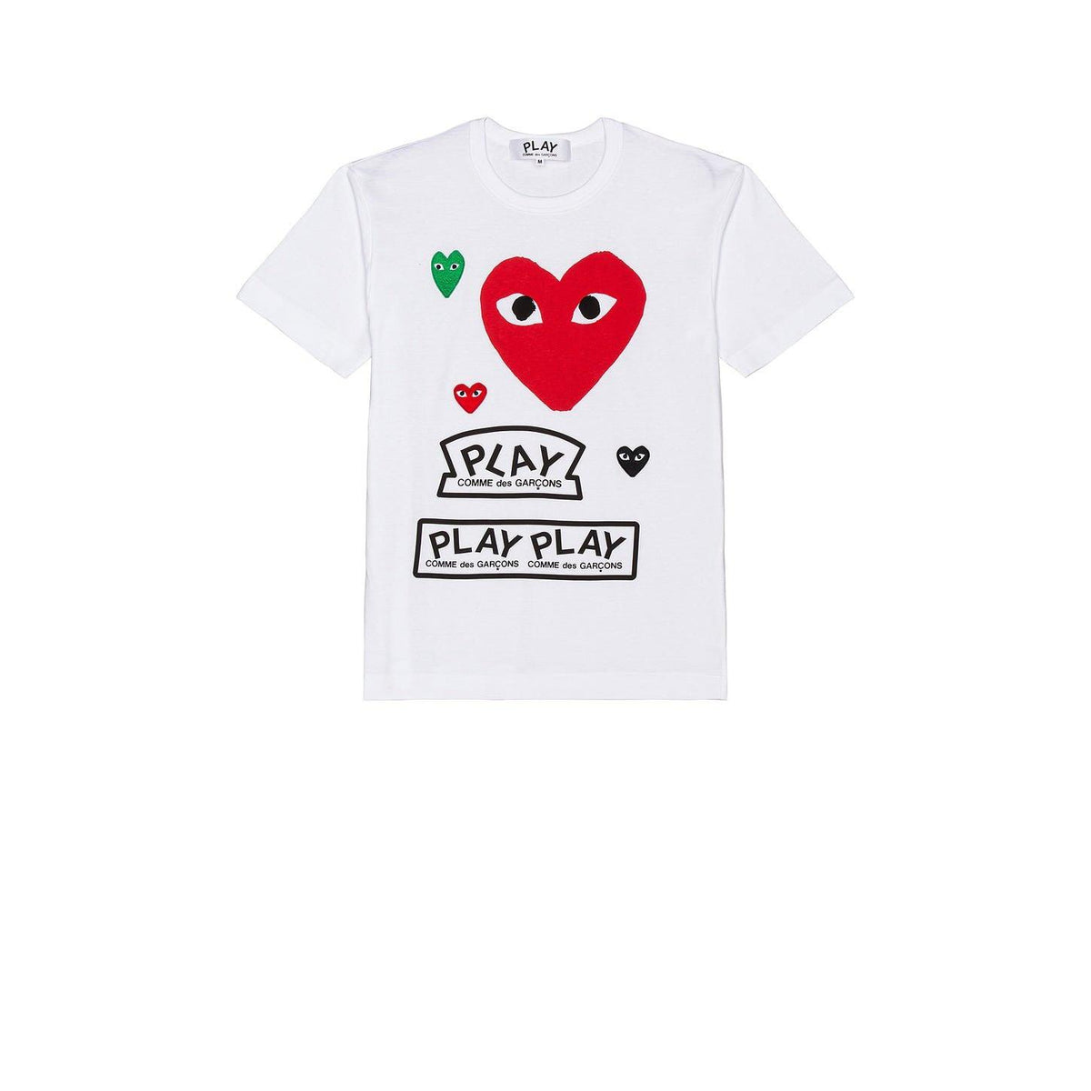 Comme des Garcons PLAY Tee Shirt White - Im Your Wardrobe