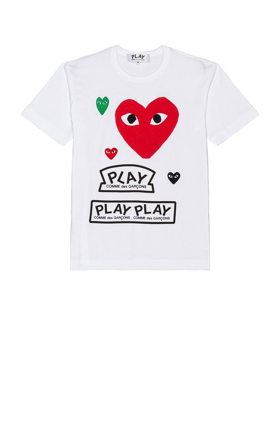 Comme des Garcons PLAY Tee Shirt White
