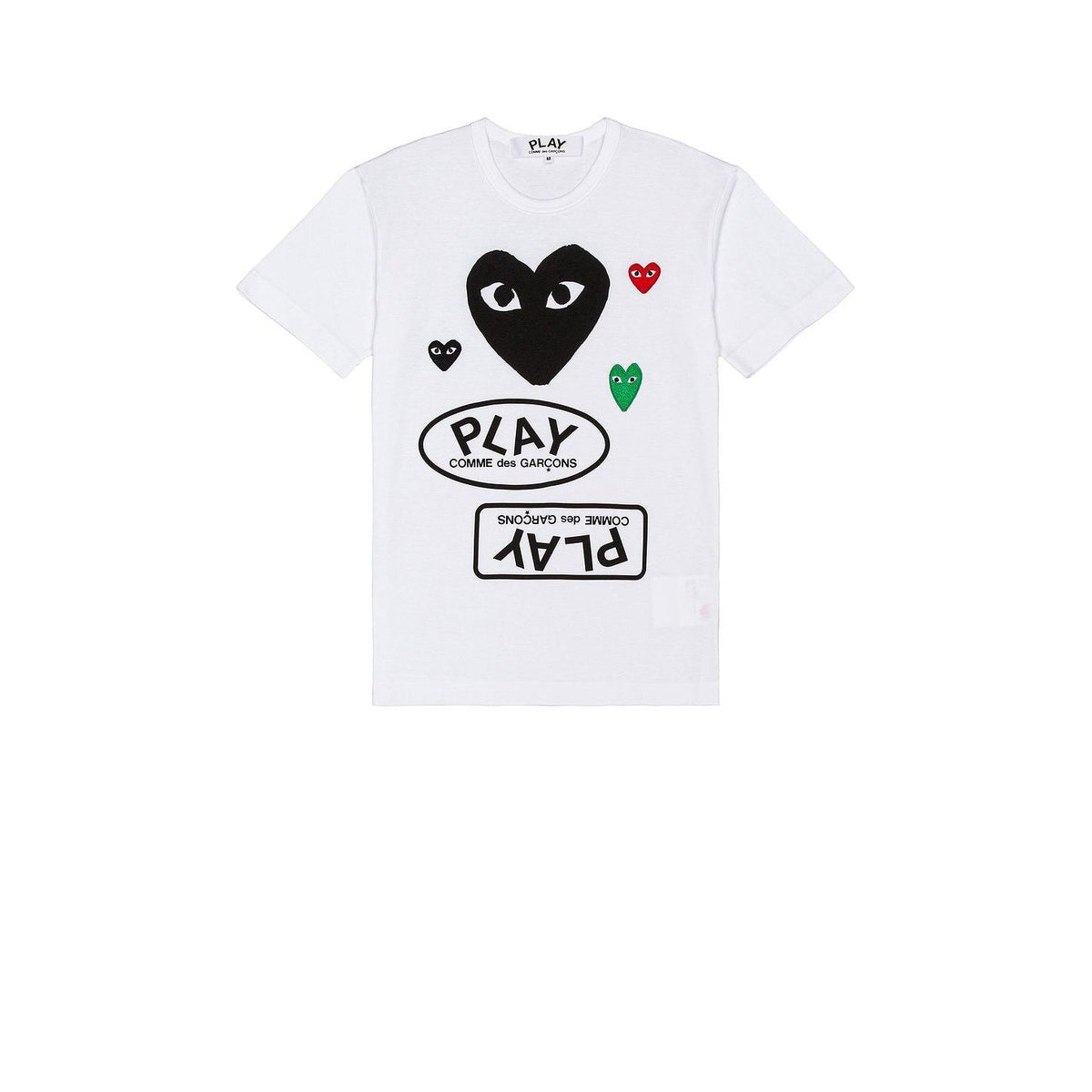 Comme des Garcons PLAY Tee Shirt White - Im Your Wardrobe