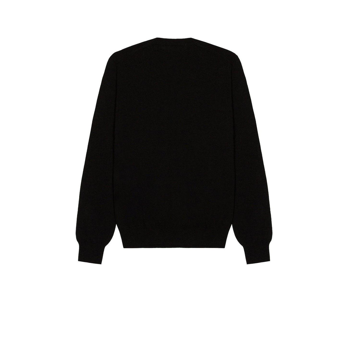Comme des Garcons PLAY V-Neck Pullover Black - Im Your Wardrobe