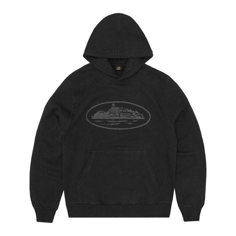 Corteiz - Alcatraz V2 Hoodie (Triple Black) - Im Your Wardrobe