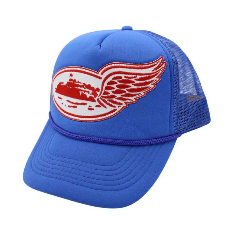 Corteiz - Alcatraz Wing Trucker (Royal Blue) - Im Your Wardrobe