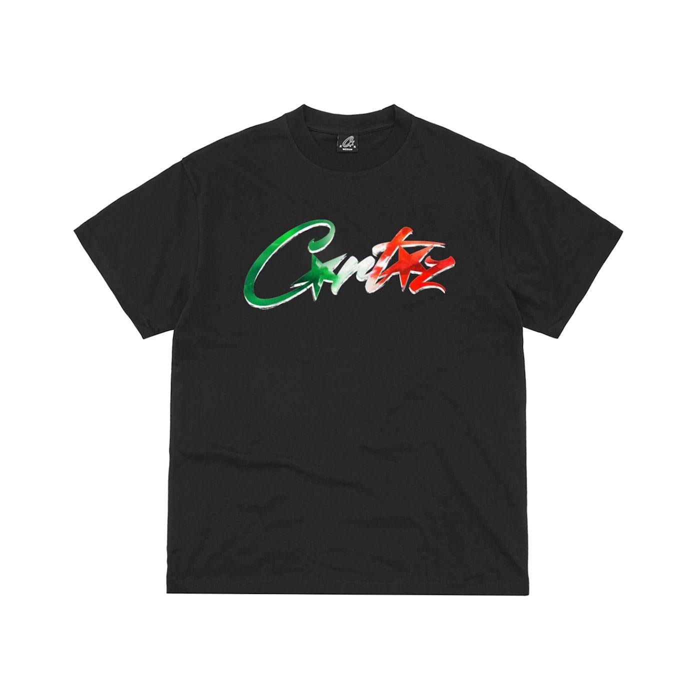 Corteiz Allstartz Italia Tee Black - Im Your Wardrobe