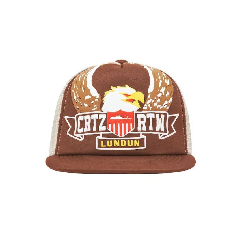 Corteiz - Dipset Trucker Hat (Brown) - Im Your Wardrobe