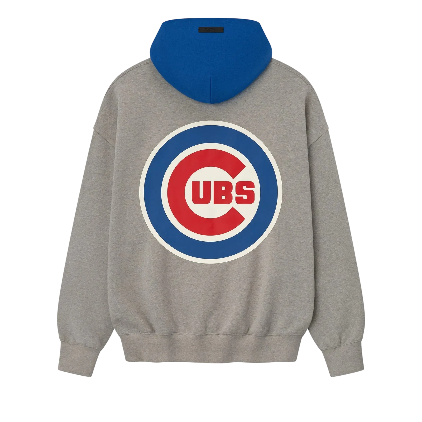 Fear of God Essentials Cubs Sport Hoodie Concrete Heather/Blue
