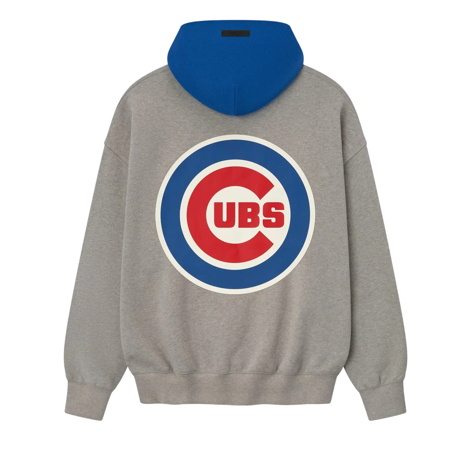 Fear of God Essentials Cubs Sport Hoodie Concrete Heather/Blue