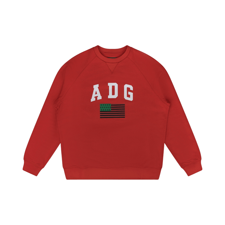 Denim Tears 1619 Crewneck Red - Im Your Wardrobe