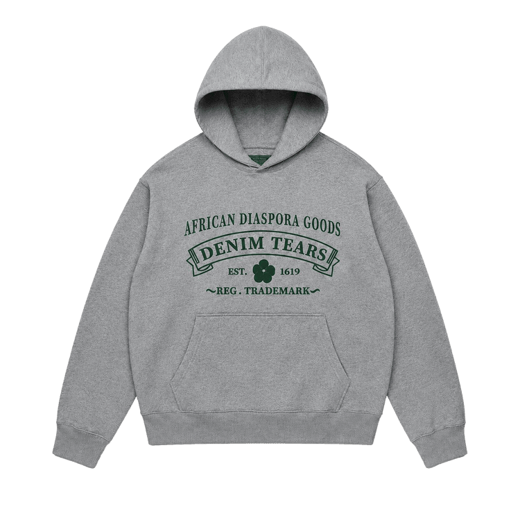 Denim Tears ADG Hoodie Grey/Green - Im Your Wardrobe