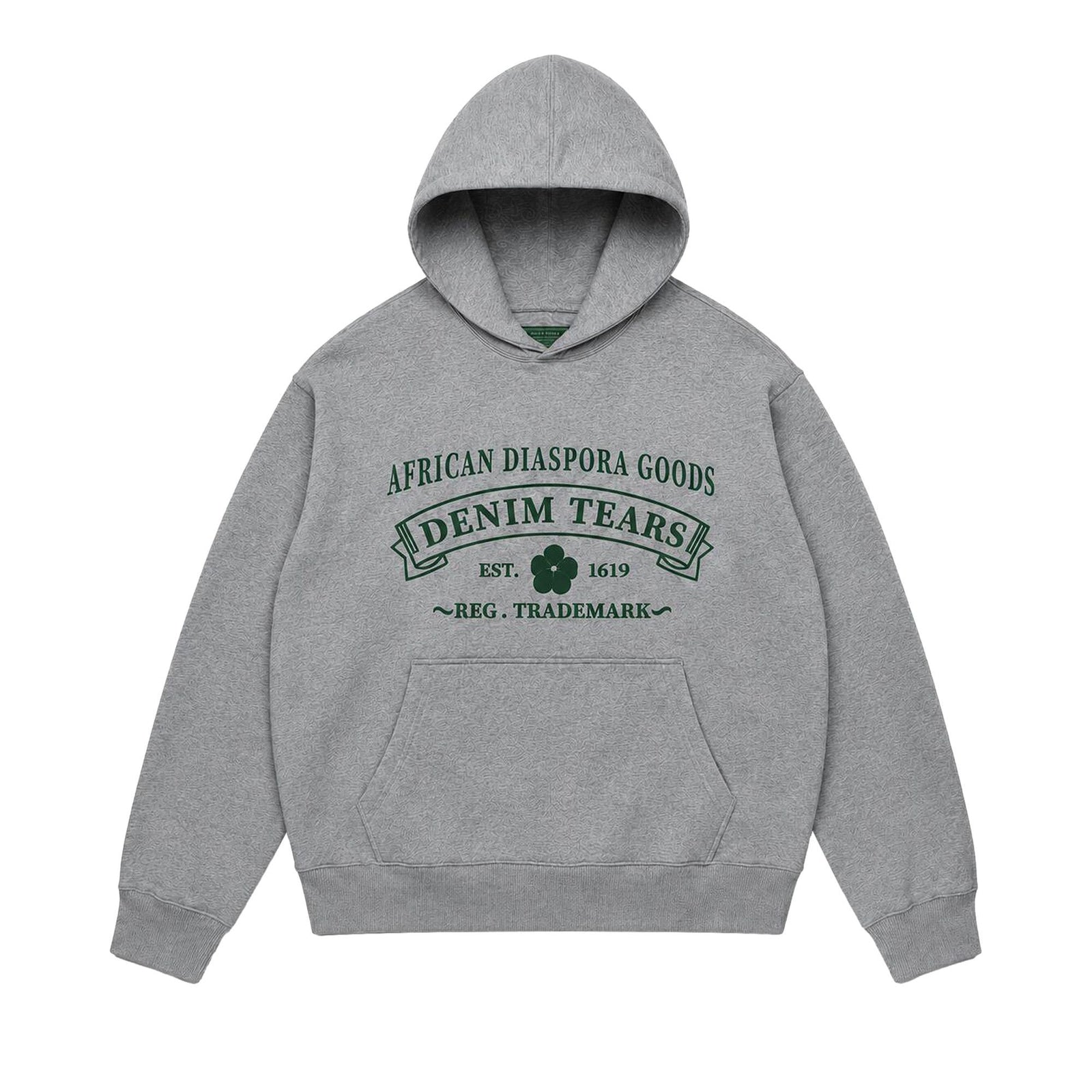 Denim Tears ADG Hoodie Grey/Green - Im Your Wardrobe