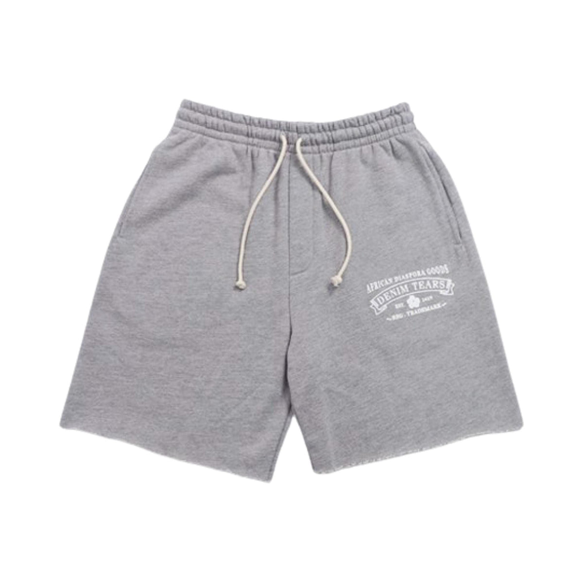 Denim Tears ADG Sweatshorts Grey/White - Im Your Wardrobe