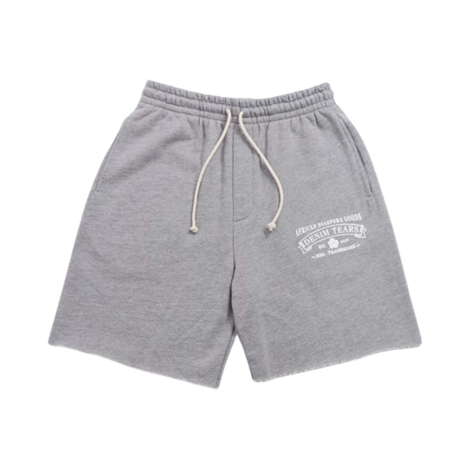 Denim Tears ADG Sweatshorts Grey/White - Im Your Wardrobe