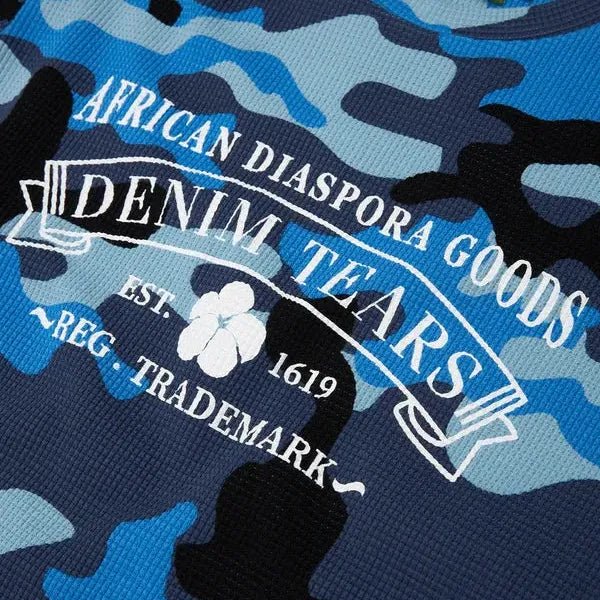Denim Tears ADG Thermal Blue Camo - Im Your Wardrobe