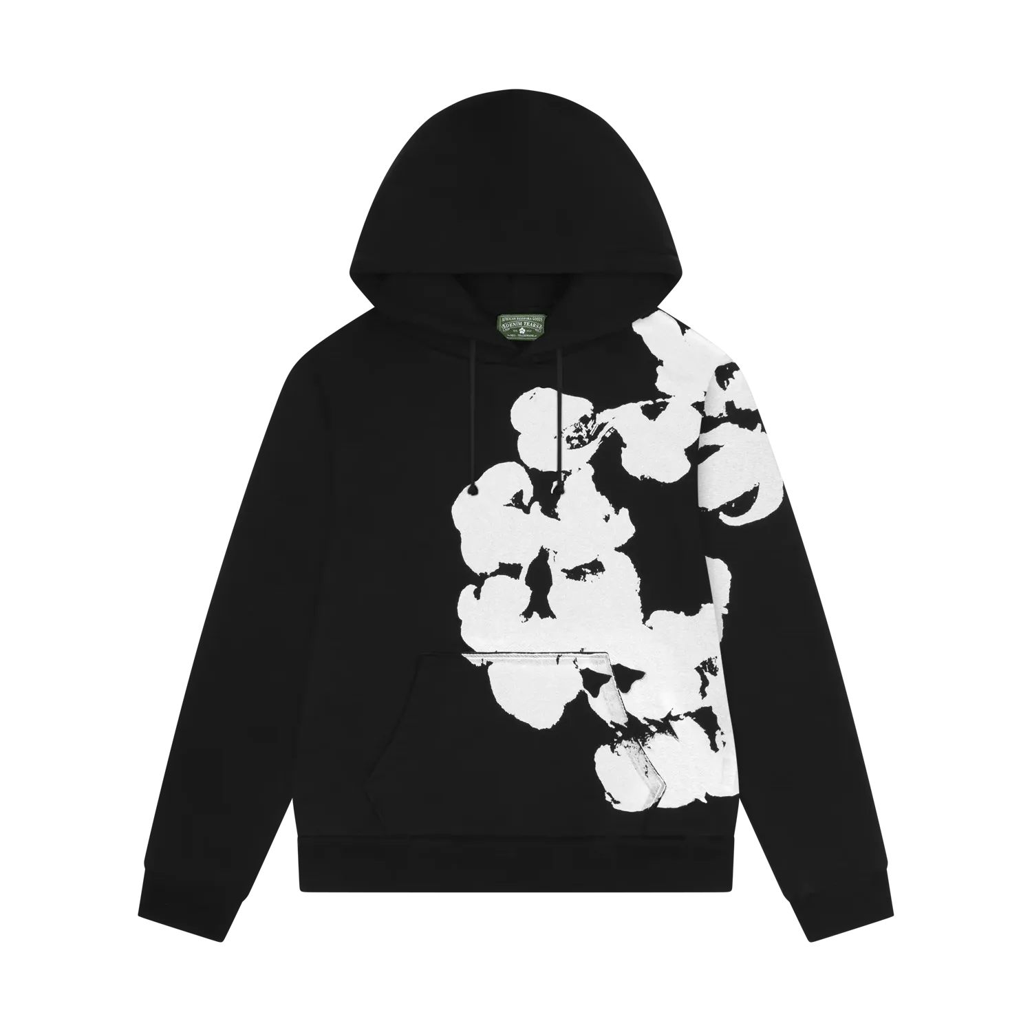 Denim Tears Big Cotton Wreath Sweatshirt 'Black' - Im Your Wardrobe
