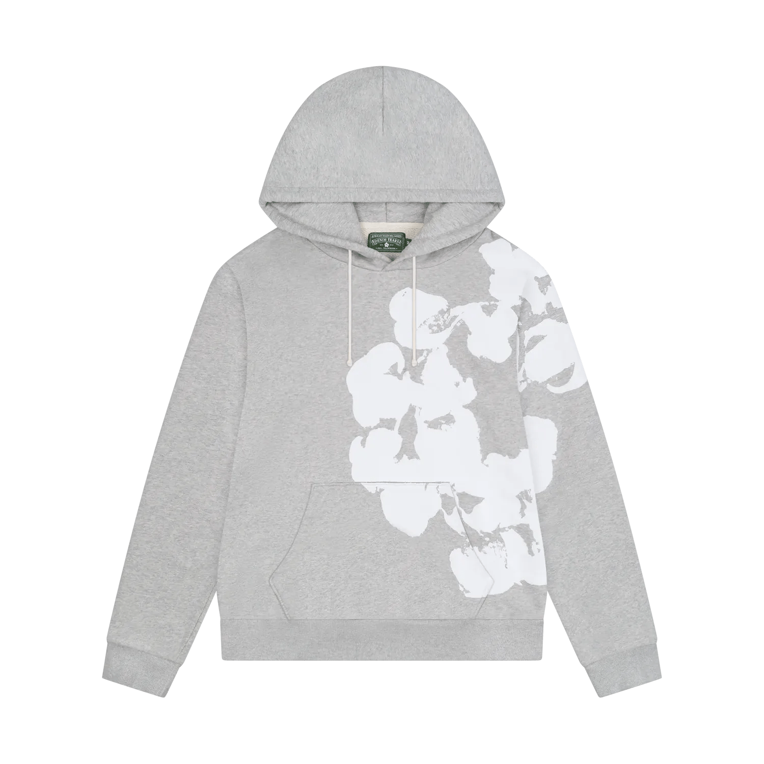 Denim Tears Big Cotton Wreath Sweatshirt 'Grey' - Im Your Wardrobe