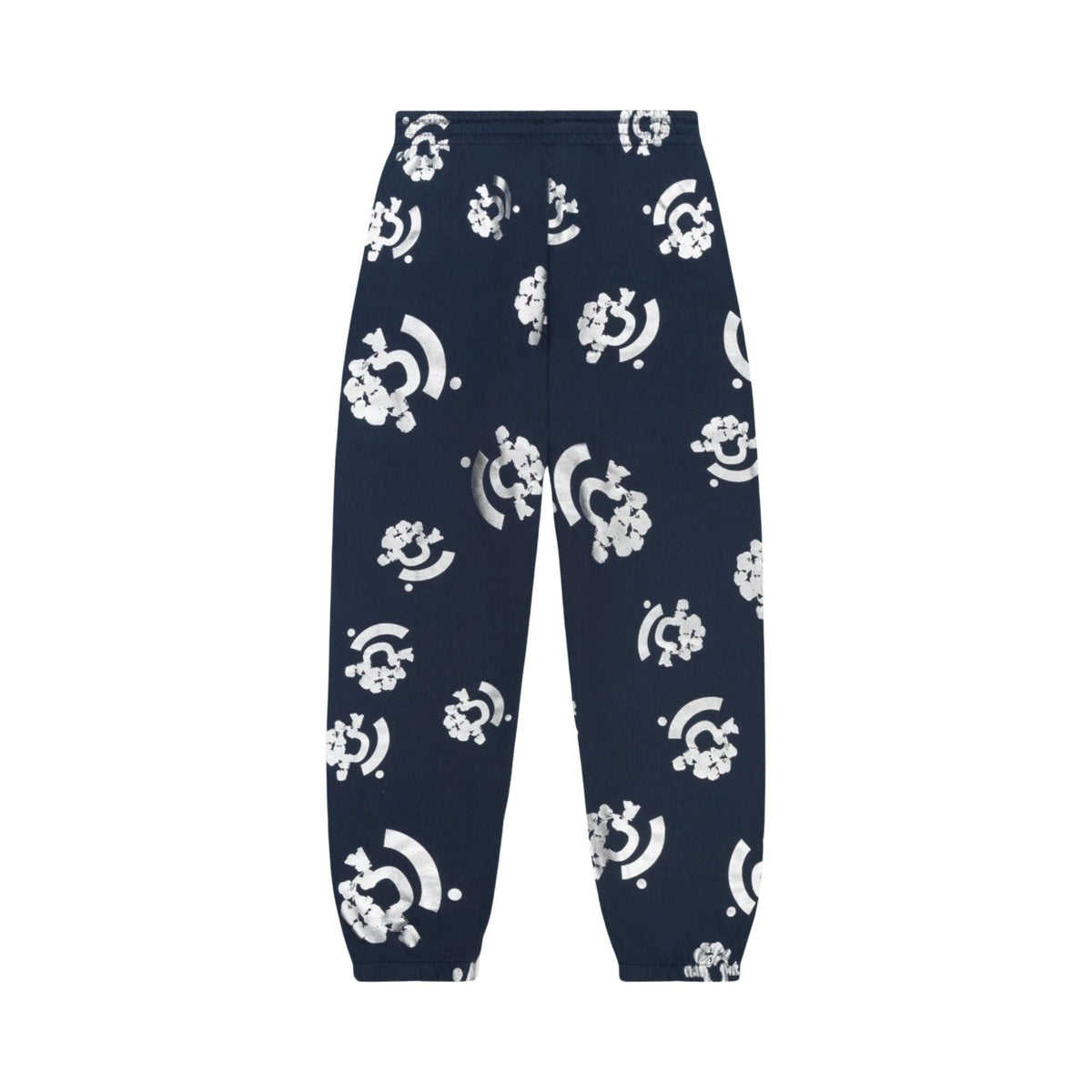 Denim Tears Bstroy Silver Print Sweatpants Blue - Im Your Wardrobe