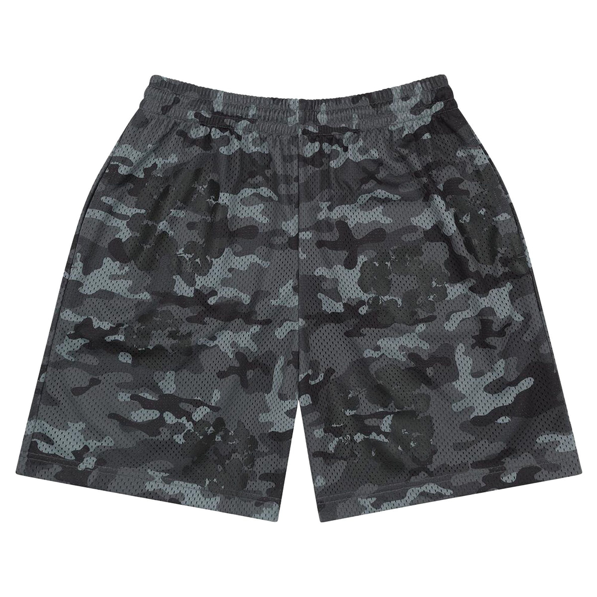 Denim Tears Camo Cotton Wreath Mesh Shorts Black - Im Your Wardrobe