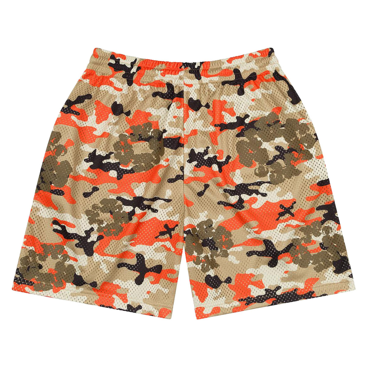 Denim Tears Camo Cotton Wreath Mesh Shorts Brown - Im Your Wardrobe