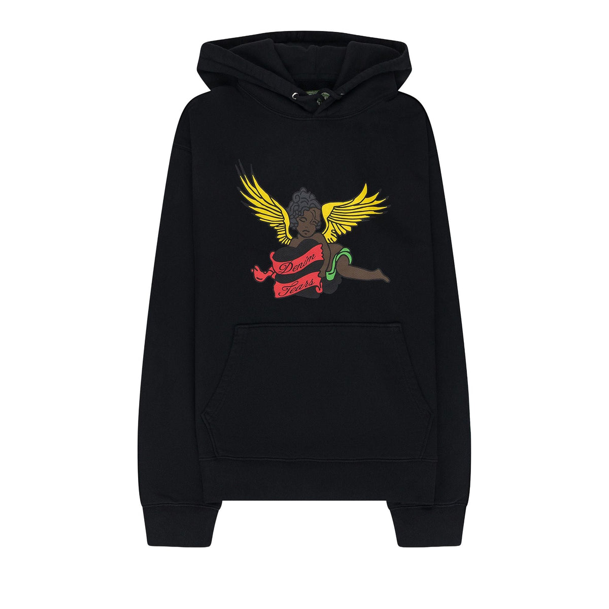 Denim Tears Cherub Hoodie Black - Im Your Wardrobe