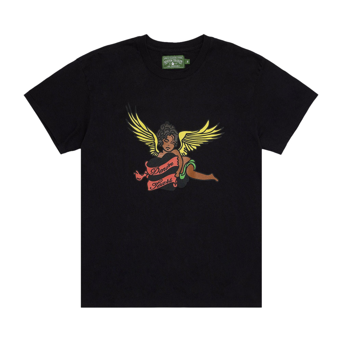 Denim Tears Cherub Tee Black - Im Your Wardrobe