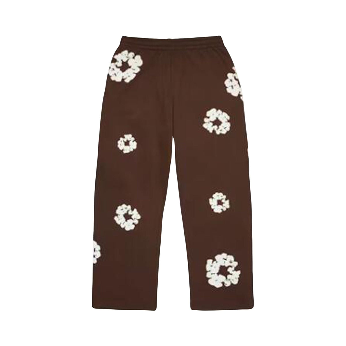 Denim Tears Cotton Wreath Baggy Sweatpants Dark Brown - Im Your Wardrobe