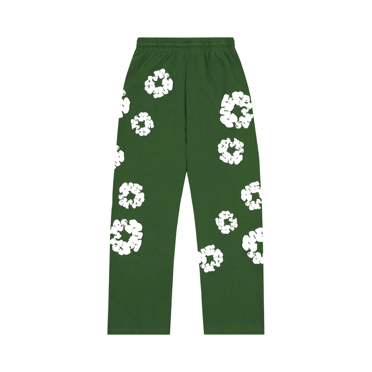 Denim Tears Cotton Wreath Baggy Sweatpants Green - Im Your Wardrobe