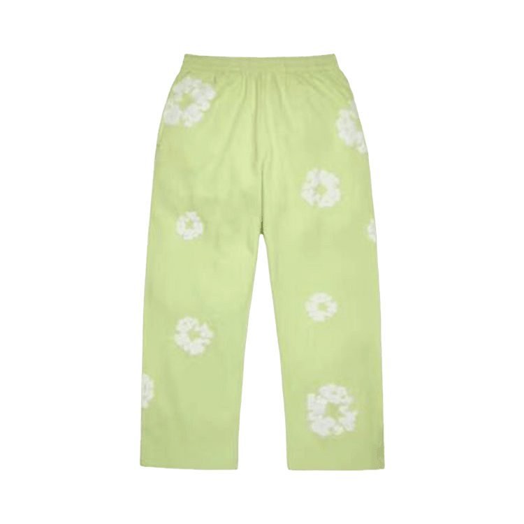 Denim Tears Cotton Wreath Baggy Sweatpants Mint - Im Your Wardrobe