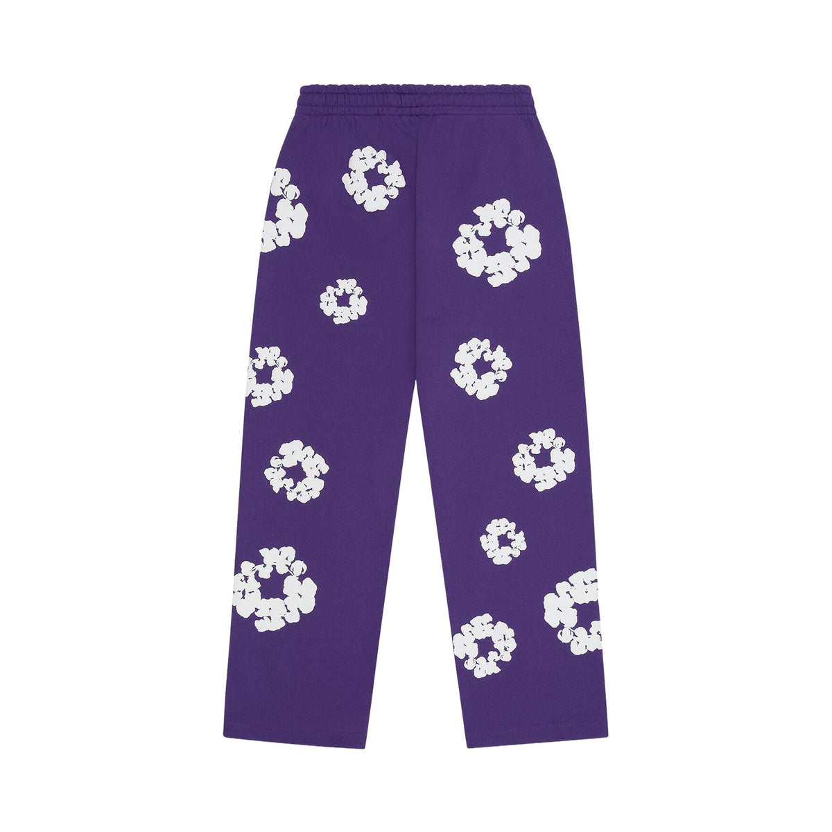 Denim Tears Cotton Wreath Baggy Sweatpants Purple - Im Your Wardrobe