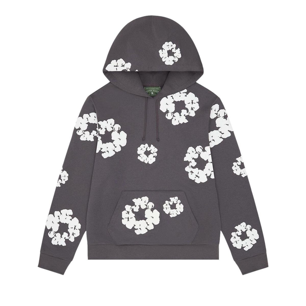 Denim Tears Cotton Wreath Hoodie Charcoal - Im Your Wardrobe