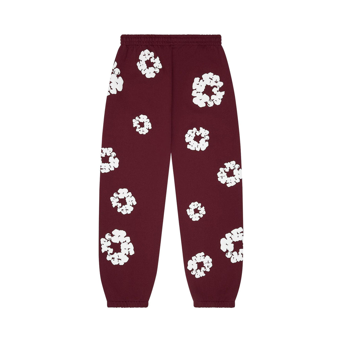 Denim Tears Cotton Wreath Sweatpants Burgundy - Im Your Wardrobe