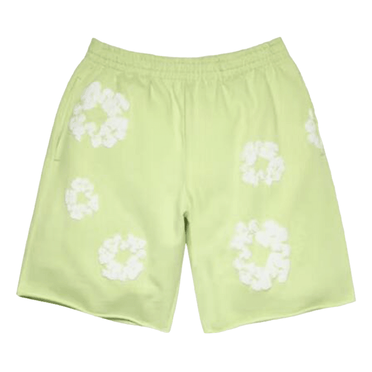 Denim Tears Cotton Wreath Sweatshorts Mint - Im Your Wardrobe