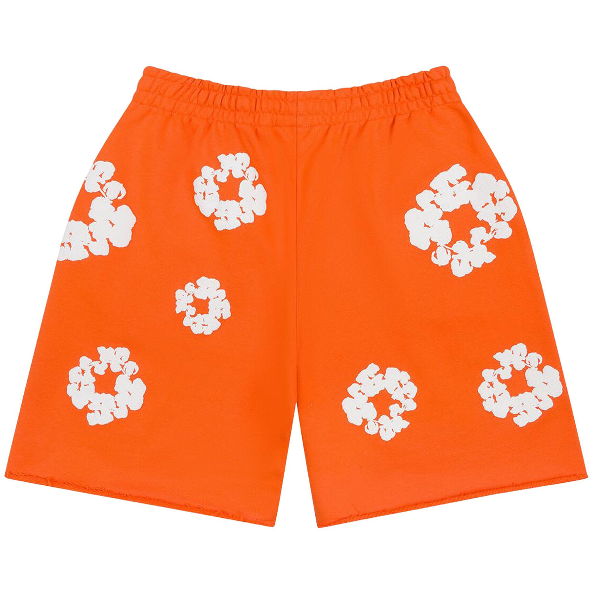Denim Tears Cotton Wreath Sweatshorts Orange - Im Your Wardrobe