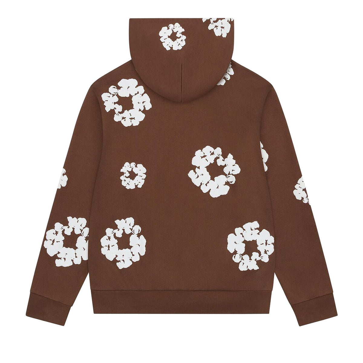 Denim Tears Cotton Wreath Zip Hoodie Brown - Im Your Wardrobe
