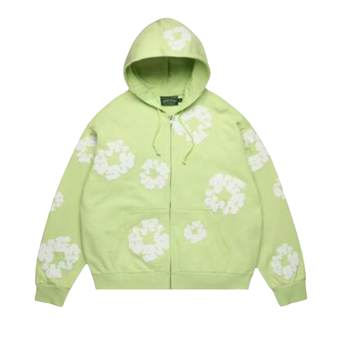 Denim Tears Cotton Wreath Zip Hoodie Mint - Im Your Wardrobe