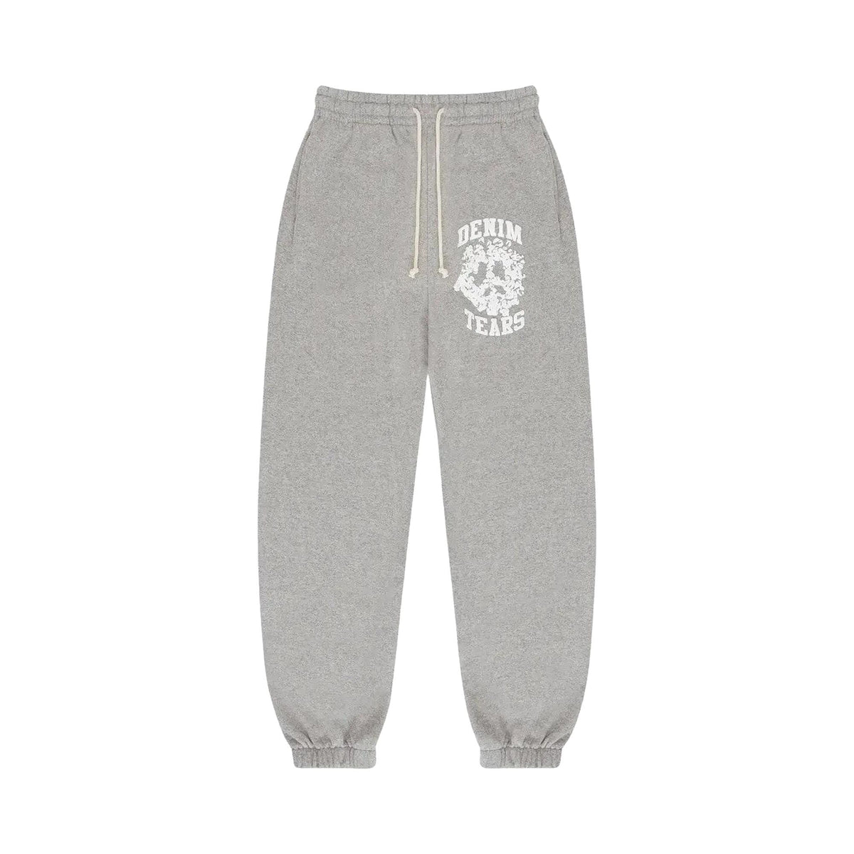Denim Tears Denim University Sweatpants Grey/White - Im Your Wardrobe